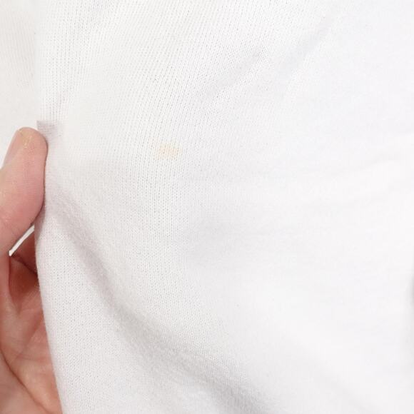 Vintage Grinch Sweatshirt XL White Graphic Dr Seuss Christmas 90s - Picture 10 of 12